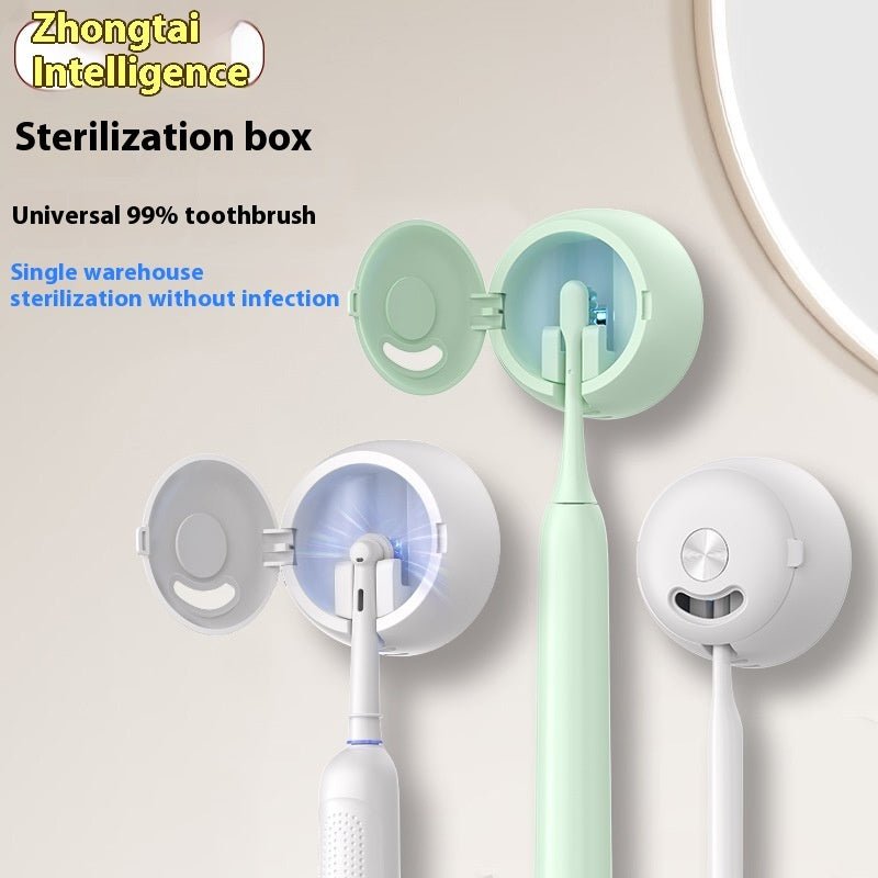 Toothbrush Sterilizer Smart Charging Portable Toothbrush Rack - Trend VibeToothbrush Sterilizer Smart Charging Portable Toothbrush RackCJ dropshipping supplier0Milky White