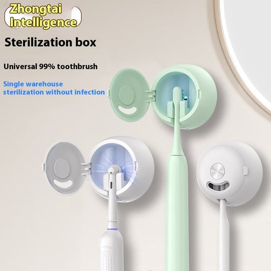Toothbrush Sterilizer Smart Charging Portable Toothbrush Rack - Trend VibeToothbrush Sterilizer Smart Charging Portable Toothbrush RackCJ dropshipping supplier0Milky White