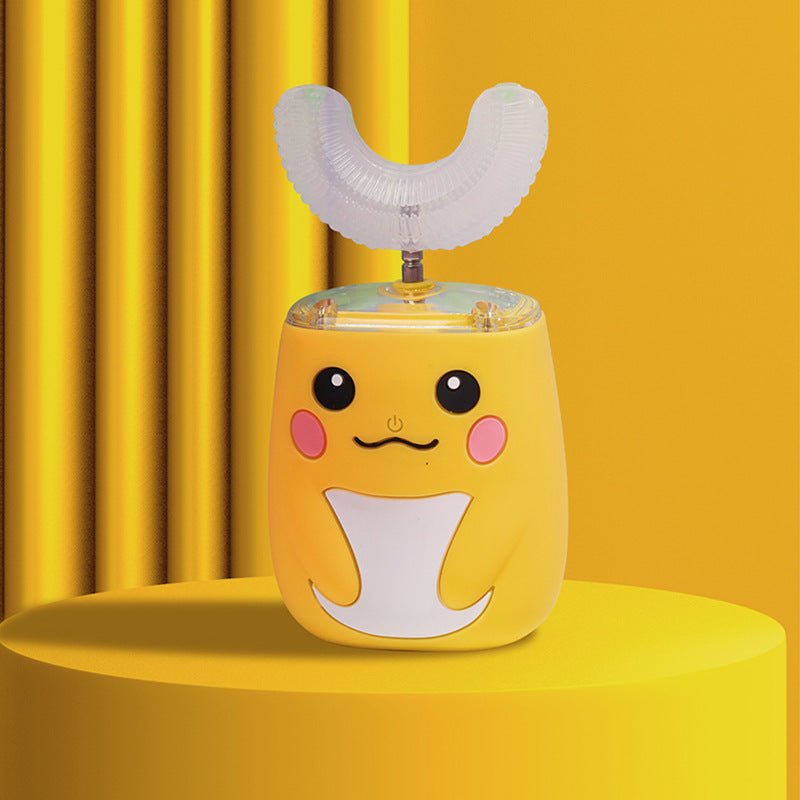 U Type Electric Toothbrush Children Lazy U Type Automatic - Trend VibeU Type Electric Toothbrush Children Lazy U Type AutomaticCJ dropshipping supplierPersonal CarechildrenPink