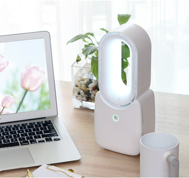USB Charging Portable Quiet Desktop Office Mini Bladeless Fan - Trend VibeUSB Charging Portable Quiet Desktop Office Mini Bladeless FanCJ dropshipping supplier0White basic