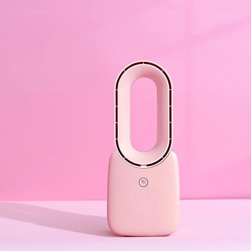 USB Charging Portable Quiet Desktop Office Mini Bladeless Fan - Trend VibeUSB Charging Portable Quiet Desktop Office Mini Bladeless FanCJ dropshipping supplier0Pink charging